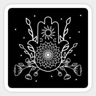 Hamsa hand Sticker